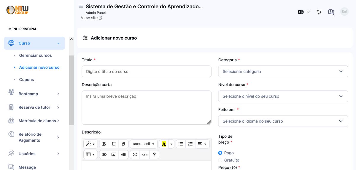 Treinamento e Aprendizado